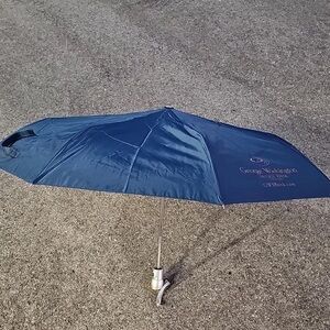 Blue Umbrella with Logo